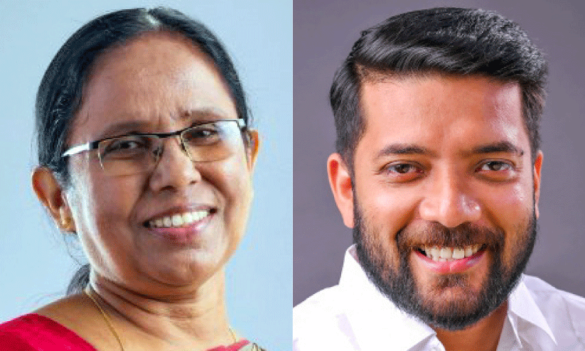 KK Shailaja, Shafi Parambil KK Shailaja, Shafi Parambil