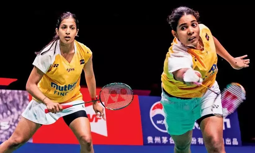 സിംഗപ്പൂർ ഓപൺ: ട്രീസ-ഗായത്രി സഖ്യം സെമിയിൽ പുറത്ത്