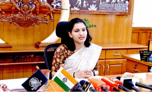 District Collector Dr. Renuraj