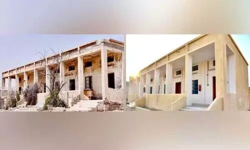Al Jamilia Old School before and after renovation