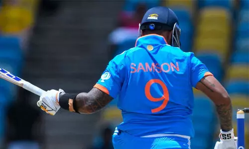 സന്നാഹത്തിൽ നിരാശപ്പെടുത്തി സഞ്ജു; ഒരു റൺസെടുത്ത് പുറത്ത്