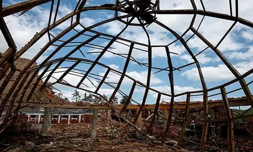 യുക്രെയ്നിൽ മിസൈൽ ആക്രമണം; ഊർജസംവിധാനങ്ങൾ തകർത്തു