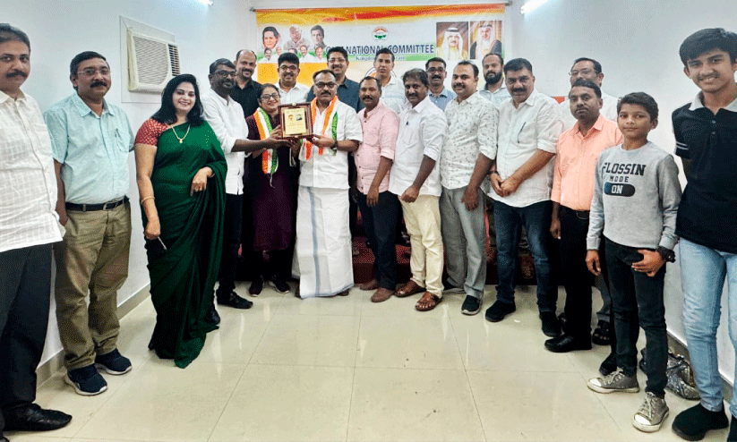 Saji Chakummood and GG John Mathew are welcomed