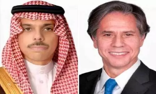 Amir Faisal bin Farhan, Antony Blinken