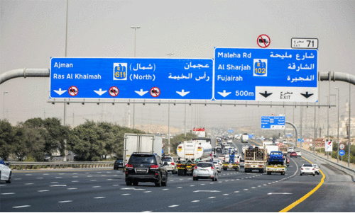 Traffic control in Ajman from today