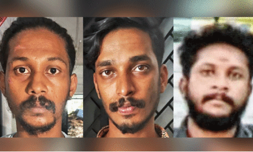 അ​ജി​ഷ്, മു​ഹ​മ്മ​ദ് ഷ​ഫീ​ക്ക്, വി​ഷ്ണു