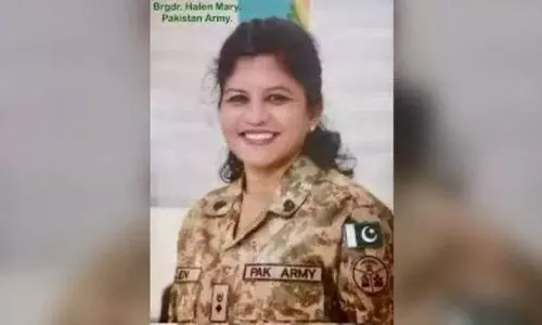 ഹെലൻ മേ​രി, ബ്രിഗേഡിയർ പദവി നേടുന്ന ആദ്യ പാക് ക്രിസ്ത്യൻ വനിത