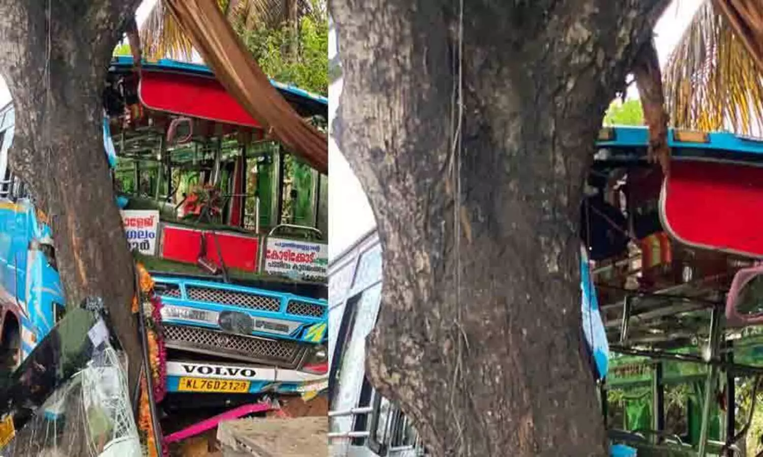 bus accident near kunnamangalam