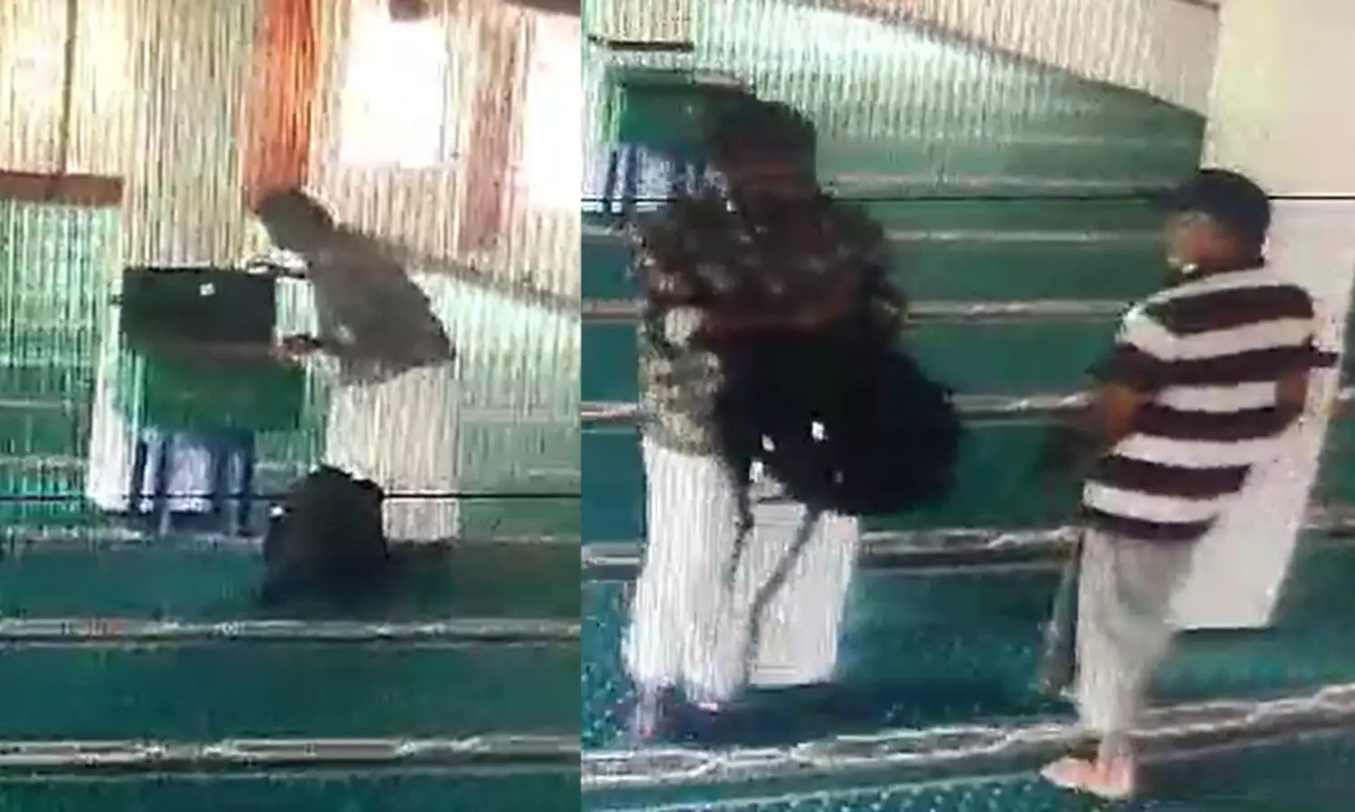 പള്ളിയിലെ നേർച്ചപ്പെട്ടിയിൽനിന്നും പണം കവരാൻ ശ്രമിച്ചയാൾ പിടിയിലായി VIDEO