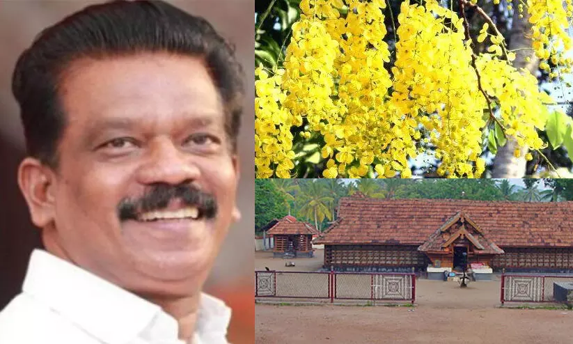 ക്ഷേത്രങ്ങള്‍ ഹരിതാഭമാക്കാൻ വൃക്ഷങ്ങളും പൂച്ചെടികളും നടണമെന്ന് കെ. രാധാകൃഷ്ണൻ