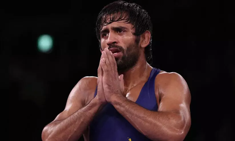 ബ​ജ്റ​ങ് പു​നി​യ​യു​ടെ സ​സ്പെ​ൻ​ഷ​ൻ പി​ൻ​വ​ലി​ച്ചു