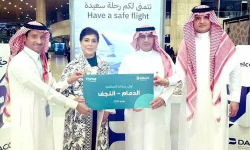 Dammam-Najaf Air Service Inauguration