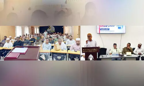 മ​സ്ക​ത്ത്​ സു​ന്നി സെ​ന്റ​ർ ഹ​ജ്ജ് ക്യാ​മ്പ് സം​ഘ​ടി​പ്പി​ച്ചു