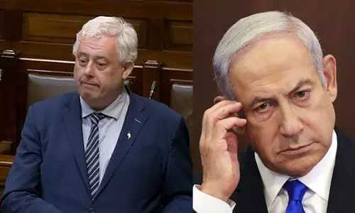 ‘നെതന്യാഹുവിനെയും കൂട്ടാളികളെയും   നരകത്തിൽ ചുട്ടെരിക്കണം’; ഇസ്രായേലിനെതിരെ ഐറിഷ് പാർലമെന്റിൽ ആഞ്ഞടിച്ച് എം.പി