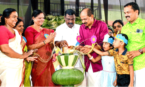 Minister GR Anil Inaugurating District School Entrance Ceremony at Meenankkal Govt. Tribal School