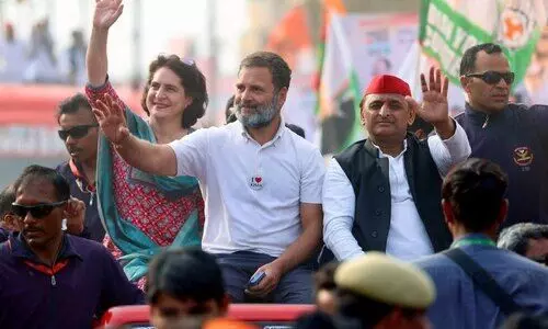 മോദിപ്രഭാവം മങ്ങി; യു.പിയിൽ എൻ.ഡി.എക്ക് വൻ തിരിച്ചടി, നേട്ടമുണ്ടാക്കി ഇൻഡ്യ മുന്നണി