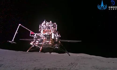 ചാ​​ങ് ഇ 6 ​ച​ന്ദ്ര​നി​ലെ മ​ണ്ണും പാ​റ​ക​ളും ശേ​ഖ​രി​ച്ച് മ​ട​ക്ക​യാ​ത്ര തു​ട​ങ്ങി