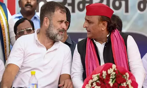 Rahul Gandhi and Akhilesh Yadav