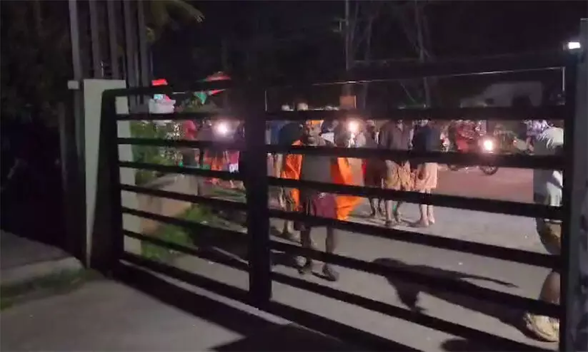 മീഡിയവൺ ആസ്ഥാനത്തിനുനേരെ ബി.ജെ.പി ആക്രമണം