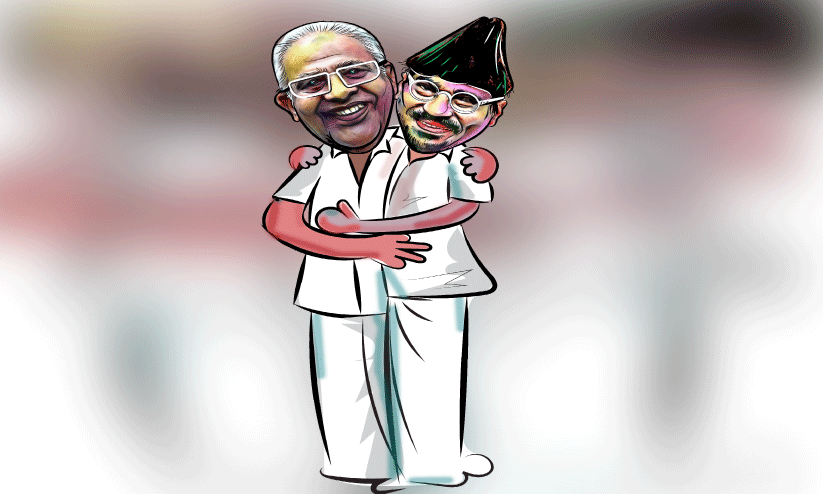 കനത്ത ഇടി മിന്നലായി സമദാനി