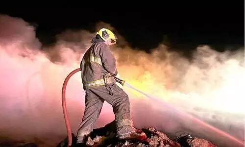 Salmiya scrap yard fire extinguished