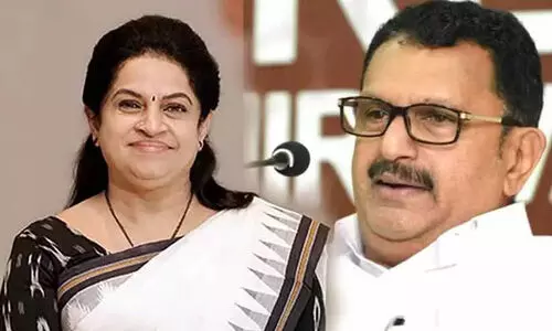 Padmaja Venugopal, K Muraleedharan Padmaja Venugopal, K Muraleedharan