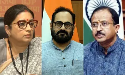 സ്മൃതി ഇറാനി, രാജീവ് ചന്ദ്രശേഖർ, വി. മുരളീധരൻ...; തെരഞ്ഞെടുപ്പിൽ തോറ്റത് 15 കേന്ദ്രമന്ത്രിമാർ