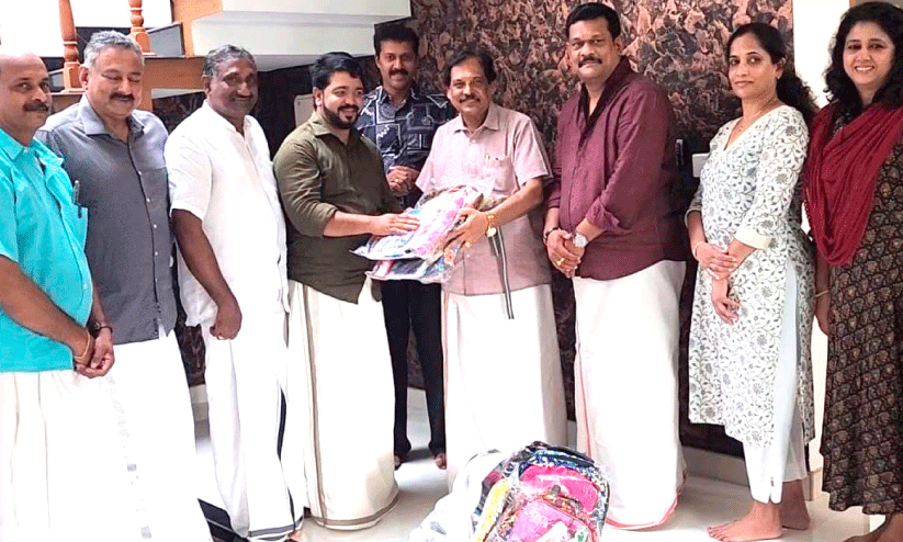 School kits were distributed