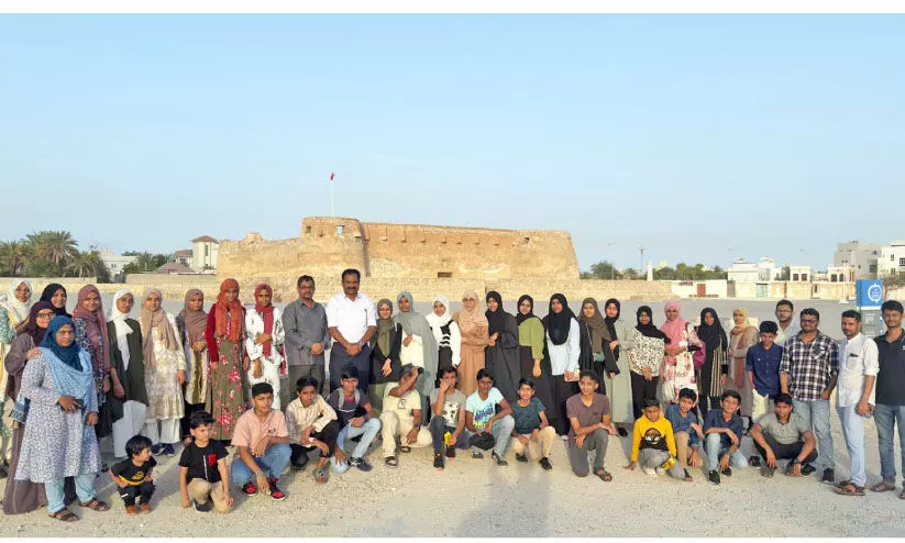 ടീ​ൻ ഇ​ന്ത്യ വി​ദ്യാ​ർ​ഥി​ക​ൾ​ക്കാ​യി ഹെ​റി​റ്റേ​ജ് വാ​ക് സം​ഘ​ടി​പ്പി​ച്ചു