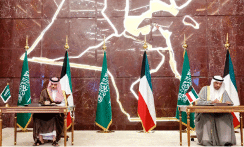 Kuwait and Saudi Arabia sign three agreements