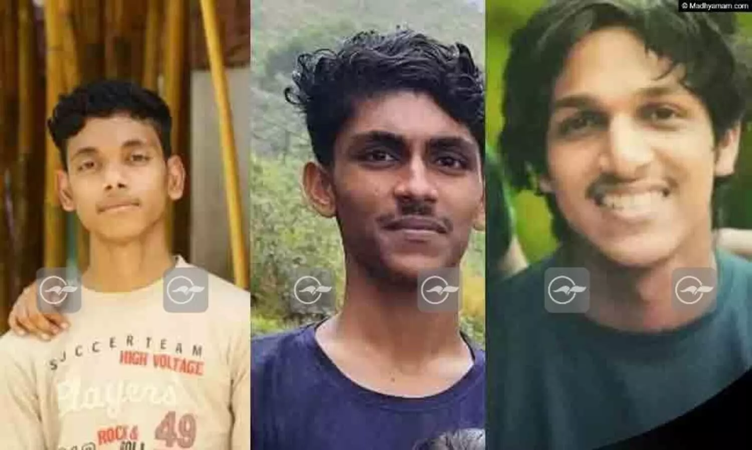 കണ്ണൂരിൽ  കരയിടിഞ്ഞ് പുഴയിലേക്ക് വീണ് ബന്ധുക്കളായ മൂന്ന് വിദ്യാർഥികൾ മരിച്ചു