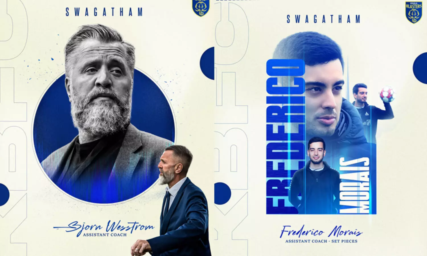 ബ്ലാസ്റ്റേഴ്സിന് രണ്ട് പുതിയ സഹപരിശീലകർ