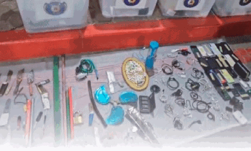 Nabbed Items from Jail