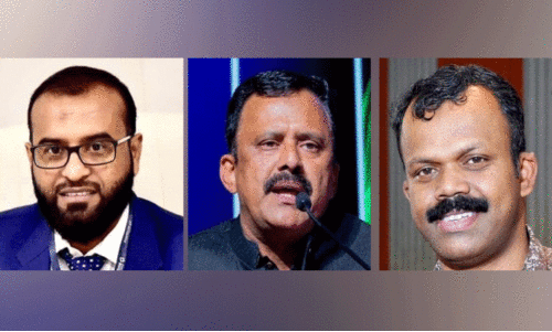 Mustafa Kari, Raouf Mashhoor, Salam Pattambi