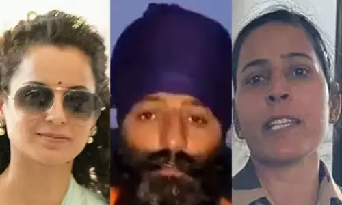 ‘സഹോദരിക്കൊപ്പം നിൽക്കുന്നു’; കങ്കണയുടെ കരണത്തടിച്ച സി.ഐ.എസ്.എഫ് ഉദ്യോഗസ്ഥയെ പിന്തുണച്ച് സഹോദരൻ