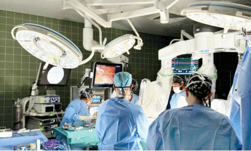 Robotic open heart surgery in King Fahd University