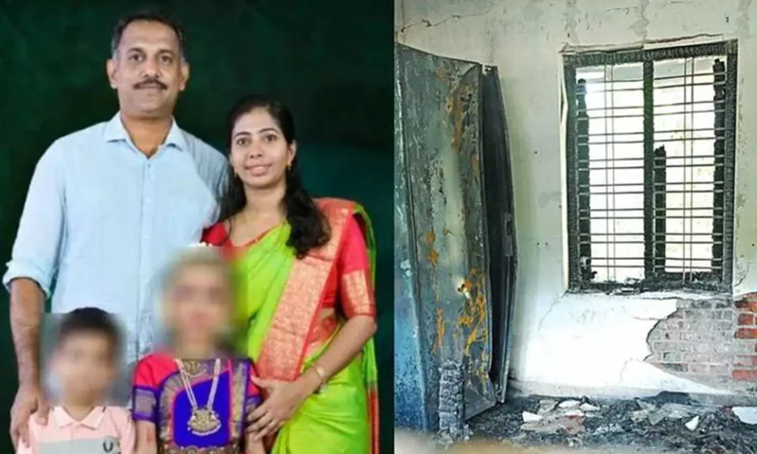 കിടപ്പുമുറിക്ക് തീപിടിച്ച് നാലുപേർ മരിച്ചതിൽ ദുരൂഹതയില്ലെന്ന് പൊലീസ്