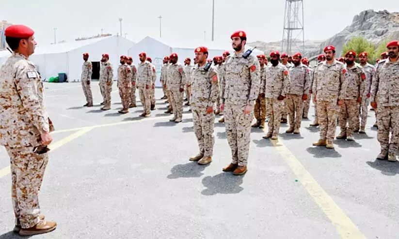Parade held by Saudi Defense Force Parade held by Saudi Defense Force