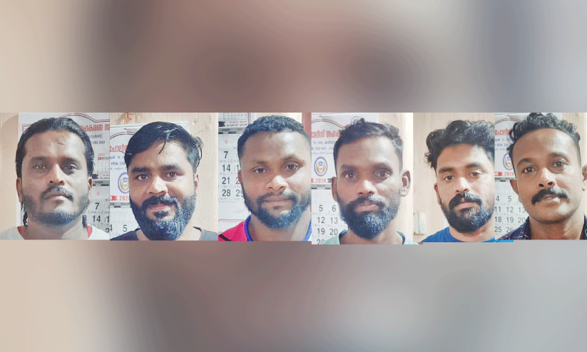 സൈ​ജു  ഇ​ബ്രാ​ഹിം  മു​ഹ​മ്മ​ദ്‌ ഷ​മീ​ർ  നി​ഷാം  റാ​ഷി​ദ്‌  മു​ബ​ഷി​ർ