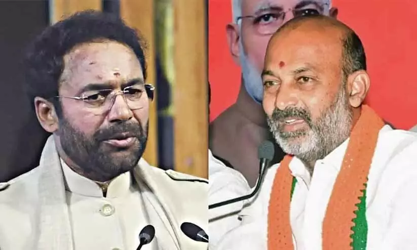 Kishan Reddy, Bandi Sanjay kumar Kishan Reddy, Bandi Sanjay kumar