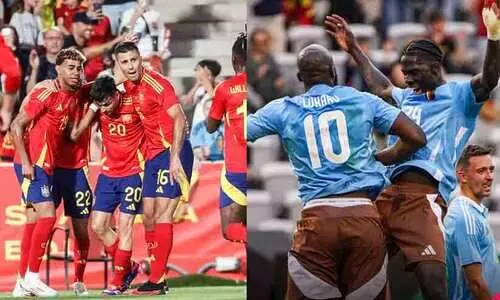 സൗഹൃദപ്പോരിൽ വമ്പൻ ജയവുമായി സ്പെയിനും ബെൽജിയവും