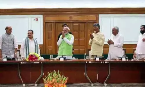 അമിത് ഷായും ഗഡ്കരിയും രാജ്‌നാഥും വകുപ്പുകൾ നിലനിർത്തിയേക്കും; ടി.ഡി.പിക്കും ജെ.ഡി.യുവിനും രണ്ടുവീതം മന്ത്രിമാർ