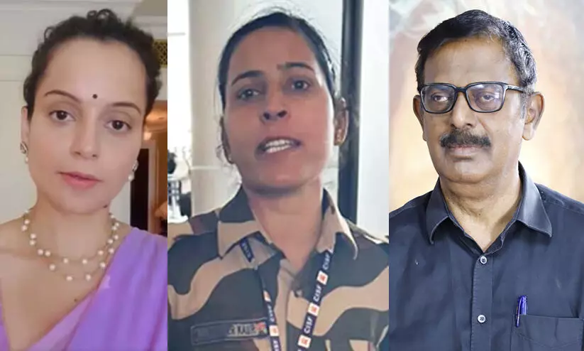 Kangana Ranaut, Kulwinder Kaur Kangana Ranaut, Kulwinder Kaur