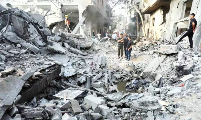 ഗ​സ്സ​യി​ലെ നു​​സ്രേ​ത്ത് ക്യാ​മ്പ് ആക്ര​മ​ണം: യു​ദ്ധ​ക്കു​റ്റ​ങ്ങ​ൾ തു​ട​രു​ന്ന​ത്​ അ​ന്താ​രാ​ഷ്ട്ര നി​മ​യ ലം​ഘ​നം- ഒ​മാ​ൻ