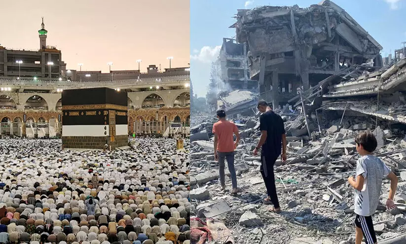 ഗസ്സയിലെ രക്തസാക്ഷികളുടെയും പരിക്കേറ്റവരുടെയും ബന്ധുക്കൾക്ക് ഹജ്ജിന് അവസരം; രാജാവിന്റെ അതിഥികളായെത്തുക 1000 തീർഥാടകർ ഗസ്സയിലെ രക്തസാക്ഷികളുടെയും പരിക്കേറ്റവരുടെയും ബന്ധുക്കൾക്ക് ഹജ്ജിന് അവസരം; രാജാവിന്റെ അതിഥികളായെത്തുക 1000 തീർഥാടകർ