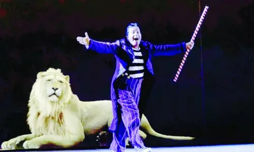 Muhammad Ali Kahramani in Al Naseem Circus