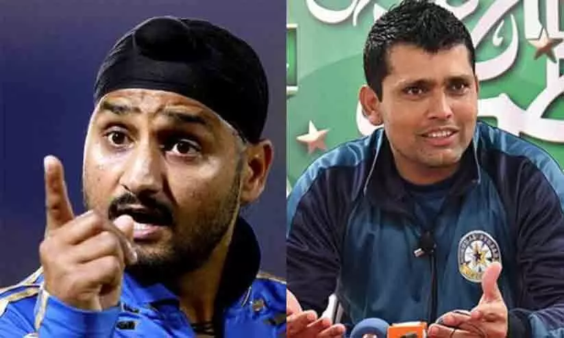 അര്ഷ്ദീപിനെതിരായ വംശീയ പരാമര്ശം; പാകിസ്താൻ മുൻ താരത്തെക്കൊണ്ട് മാപ്പ് പറയിച്ച് ഹർഭജൻ സിങ് അര്ഷ്ദീപിനെതിരായ വംശീയ പരാമര്ശം; പാകിസ്താൻ മുൻ താരത്തെക്കൊണ്ട് മാപ്പ് പറയിച്ച് ഹർഭജൻ സിങ്