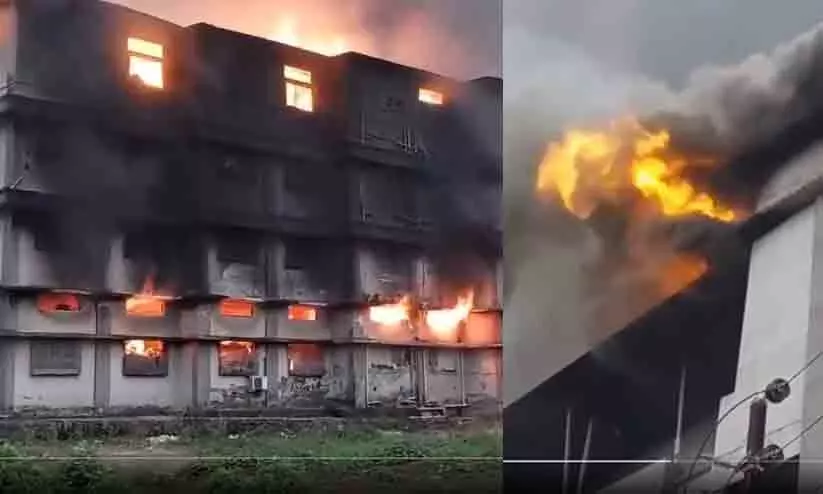 Massive fire Massive fire