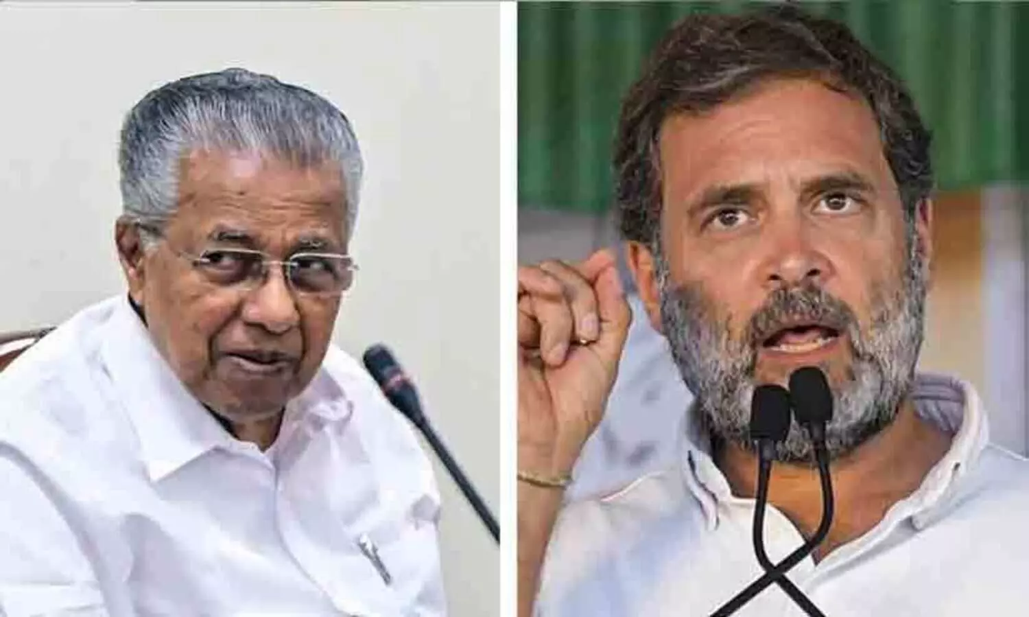 Pinarayi Vijayan, Rahul Gandhi