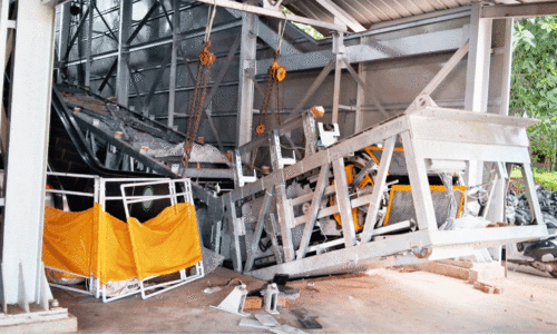 escalator installing